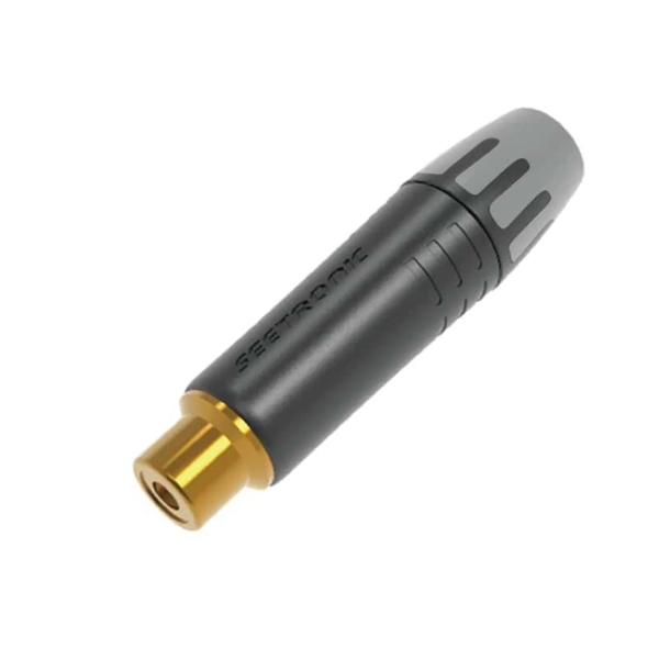 Seetronic MT390 Female Phono RCA Connector - Grey Bush