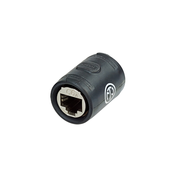 Neutrik EtherCON RJ45 CAT6A FeedThrough Coupler NE8FFX6-W