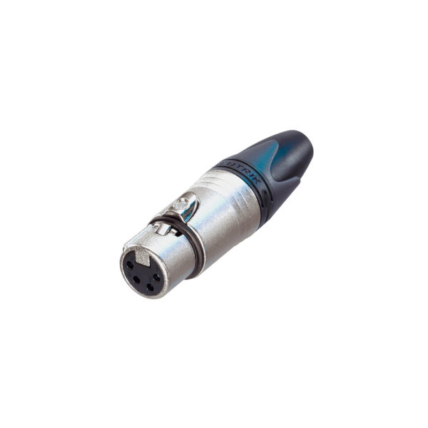 Neutrik XLR 4-Pin Female Cable Socket NC4FXX