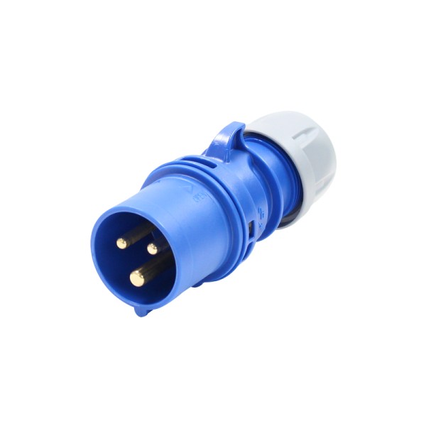 PCE 16A 230V 2P+E Plug (013-6)