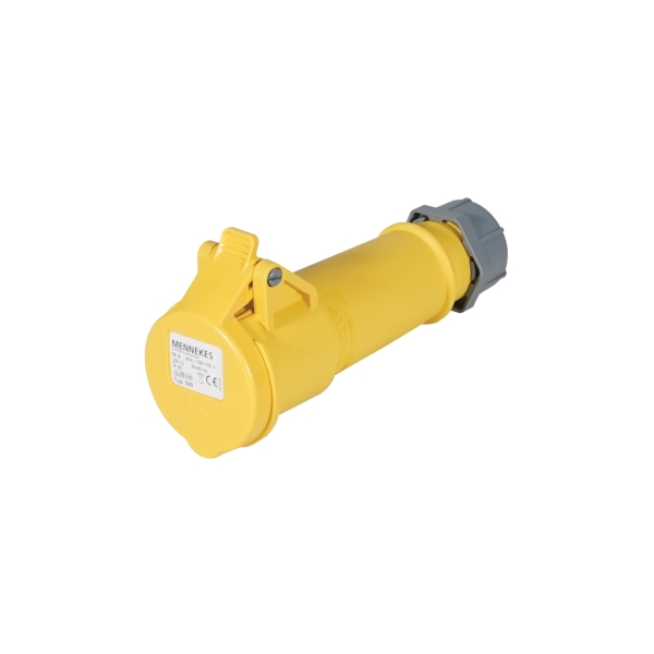 Mennekes 16A 110V 2P+E IP44 AM-TOP Connector (509)