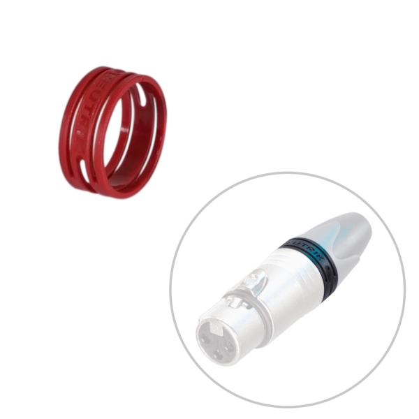 Neutrik XXR-2 Red Colour Coding Ring for XX Series XLR Connectors