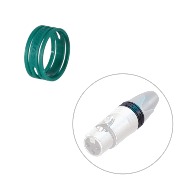 Neutrik XXR-5 Green Colour Coding Ring for XX Series XLR Connectors