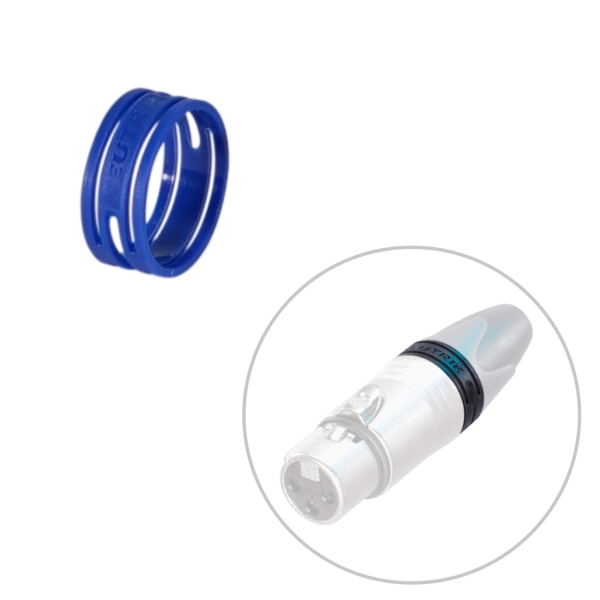 Neutrik XXR-6 Blue Colour Coding Ring for XX Series XLR Connectors