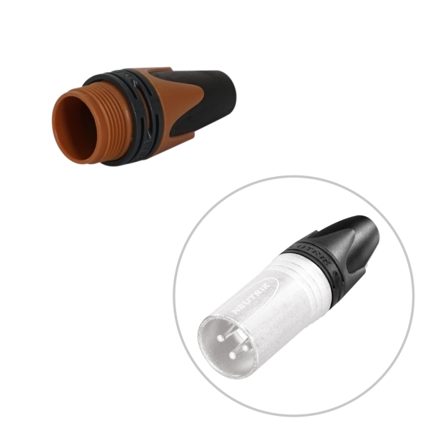 Neutrik BXX-1 Brown Colour Coding Ring for XX Series XLR Connectors