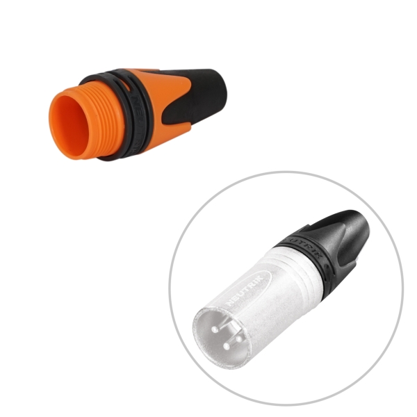 Neutrik BXX-3 Orange Colour Coding Ring for XX Series XLR Connectors