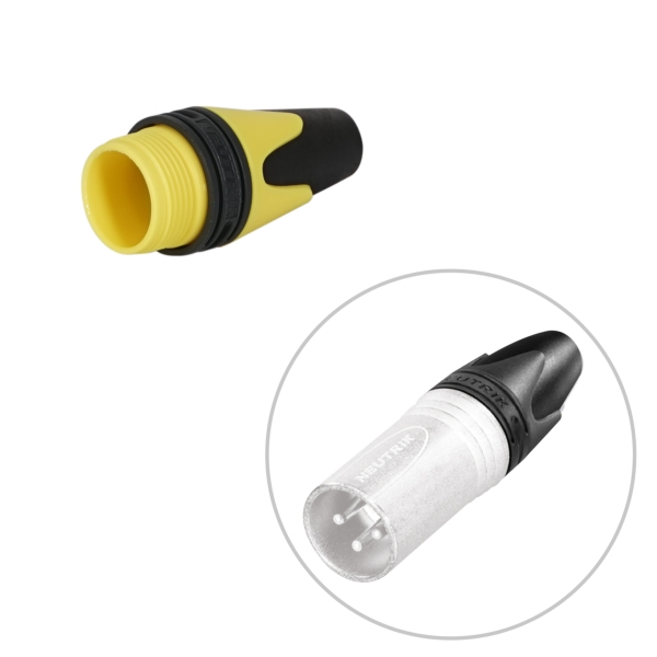 Neutrik BXX-4 Yellow Colour Coding Ring for XX Series XLR Connectors