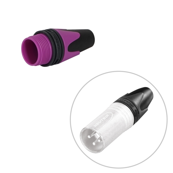 Neutrik BXX-7 Violet Colour Coding Ring for XX Series XLR Connectors