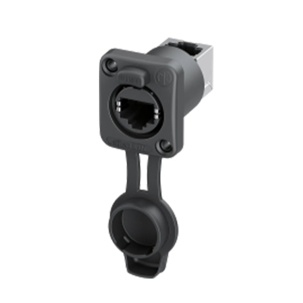 Neutrik NE8FDPU-TOP etherCON IP65 / IP67 Chassis Connector
