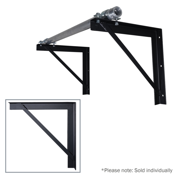 elumen8 Angle Bracket, 450x450mm Black