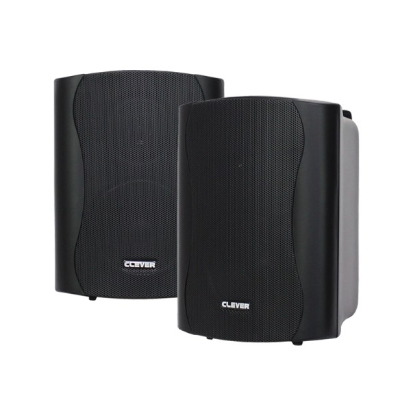 Clever Acoustics BGS 25T Black 100V Speakers (Pair)