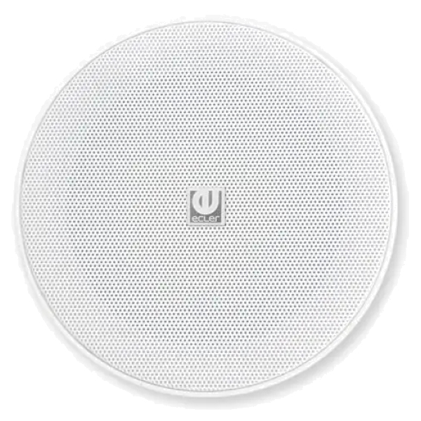 Ecler IC3 3-Inch Ceiling Speaker, 10W @ 8 Ohms or 70V / 100V Line - White (Pair)