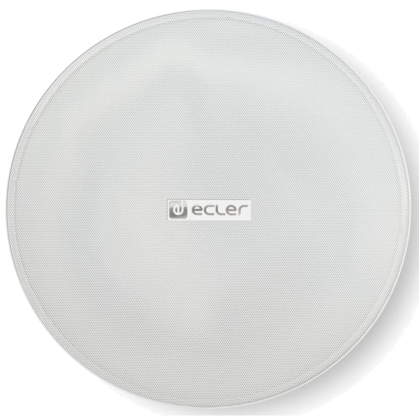 Ecler VIC8X 8-Inch 2-Way Ceiling Speaker, 60W @ 8 Ohms or 70V / 100V Line - White (Pair)