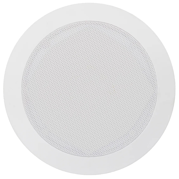 Ecler eIC52 5.25-Inch 2-Way Ceiling Speaker, 20W @ 8 Ohms or 70V / 100V Line - White