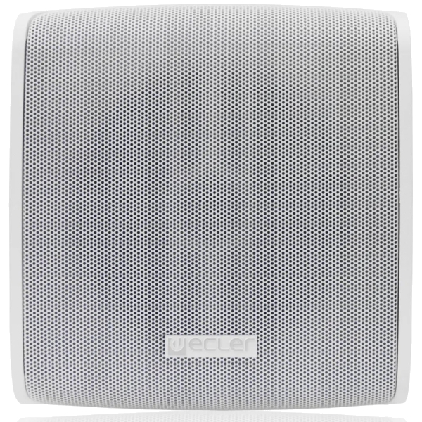 Ecler eMOTUS 5O16 5-Inch 2-Way IP65 Passive Speaker, 40W @ 16 Ohms - White (Pair)