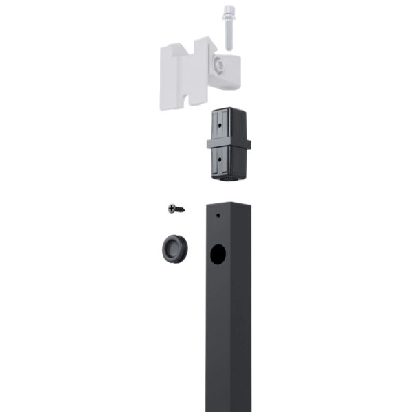 Ecler GROUNDY Ground mounting spike for eMOTUS 3OD & 5OD - Black