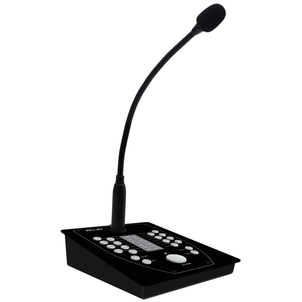 Ecler eMPAGE 16 Zone Paging Station for HUB, MIMO88, MIMO88SG, MIMO1212SG