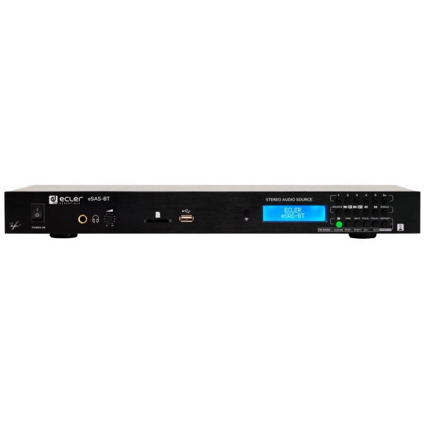 Ecler eSAS-BT FM / USB / Bluetooth Essentials Stereo Media Player