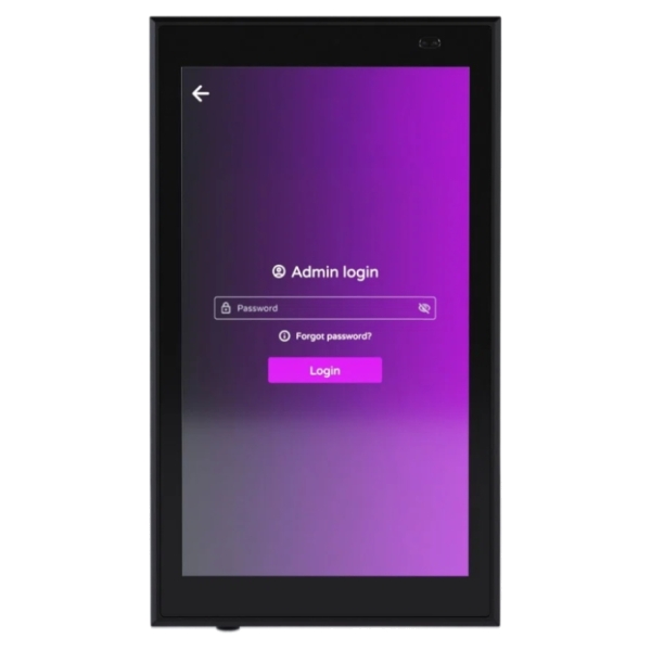 Ecler PULSO-6 6-Inch Digital Touch Screen Remote Wall Panel, EclerNet/Plex/HUB/VIDA Compatible