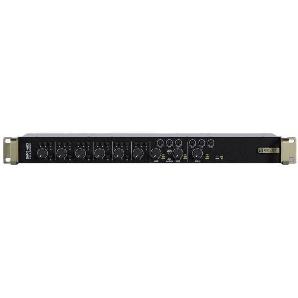 Ecler SAMI-603 6-Channel (Mic/Line) 3-Output Rack Mixer