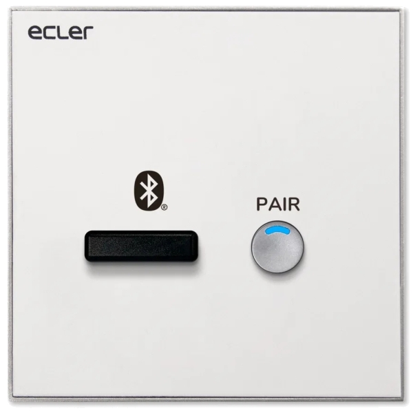 Ecler WPa-BT Bluetooth Wall Panel Receiver for eMCONTROL1 / HUB Series