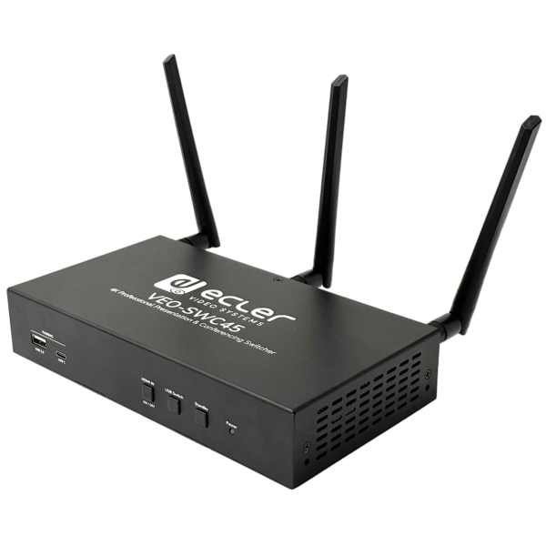 Ecler VEO-SWC45 Hybrid Wireless/Wired BYOD Presentation Switcher