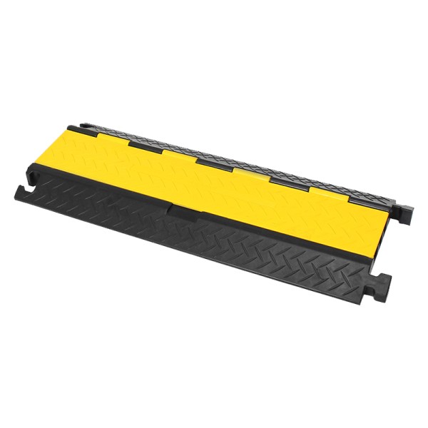 eLumen8 CP380 3 Channel Cable Ramp with Yellow Lid