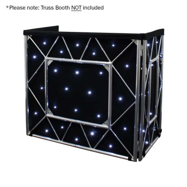 Equinox Truss Booth LED Starcloth System MkII, Cool White