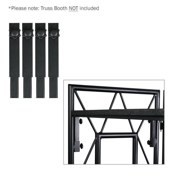 Equinox Truss Booth Shelf Extension Kit