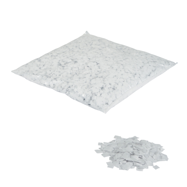 Equinox Loose Confetti 10 x 10mm - White 1kg