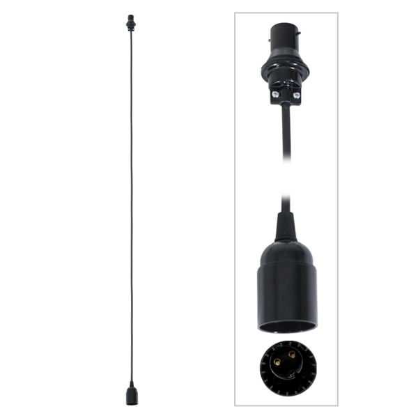 elumen8 2.0m BC Festoon Pendant - B22 Lamp Holder