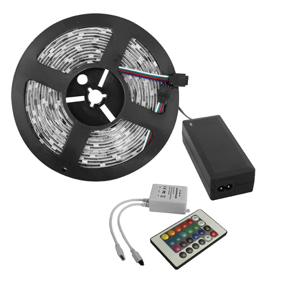 LEDJ Flexoled Tri Colour 5m LED Strip Install Kit