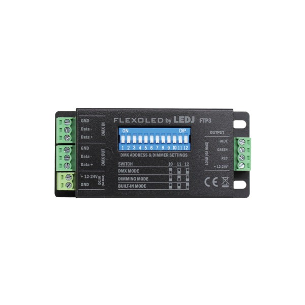 LEDJ Flexoled FTP3 RGB LED DMX Driver