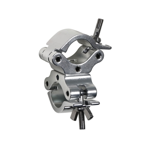 Global Truss Fixed Swivel Coupler 32-35mm dia 90 Degree Silver