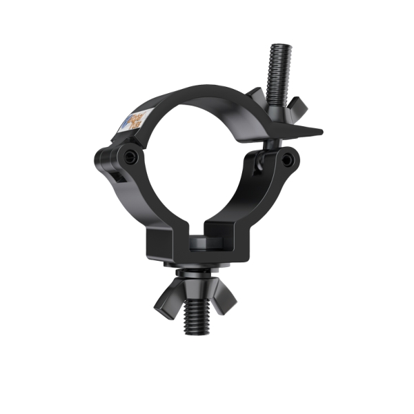 Global Truss Narrow Half Coupler Outdoor Black (812OUTDOOR-B)