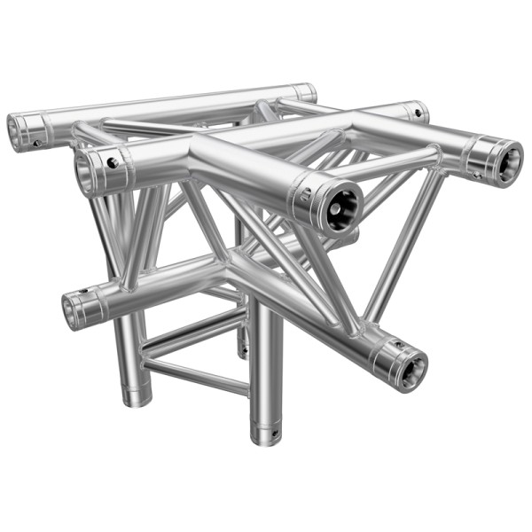 Global Truss F33 PL 4 Way T Piece Apex Down (PL 4097-42)