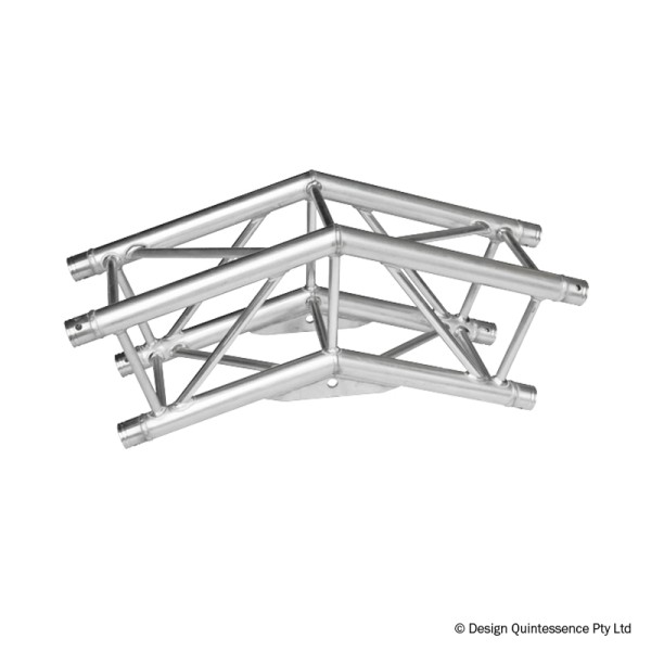 Global Truss F34 PL 2 Way 144 Degree Corner (F34C21-144PL)