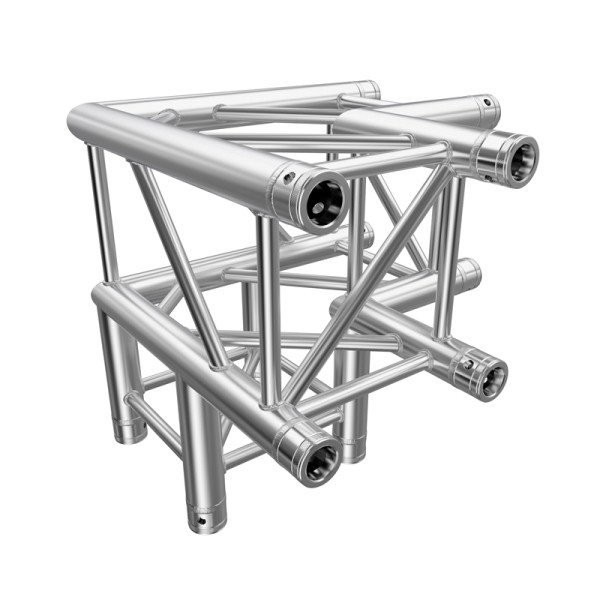 Global Truss F34 PL 3 Way 90 Degree Corner (4126-30PL)