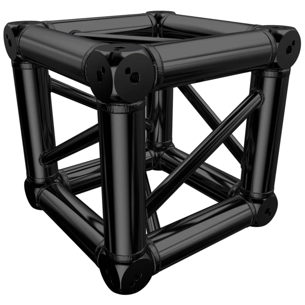 Global Truss F34 Multi-Box Corner (No Conicals) - Black