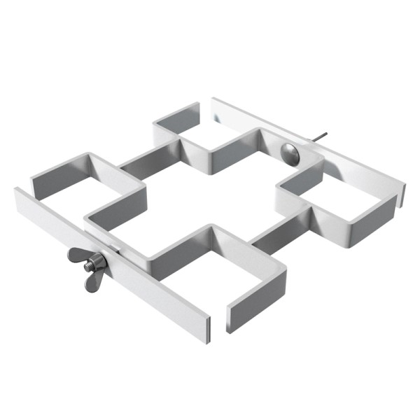 GT Stage Deck Four Leg Clamp for 60mm Square Legs