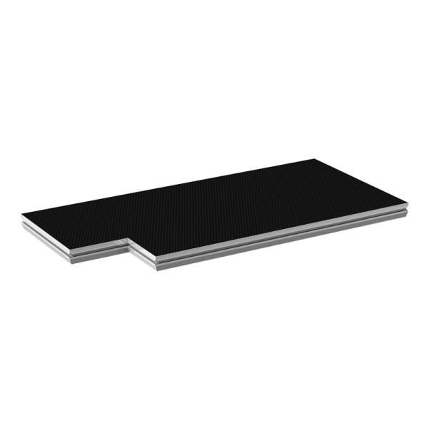 GT Stage Deck 2 x 1m Hexa Stage Platform L/H Cut Out