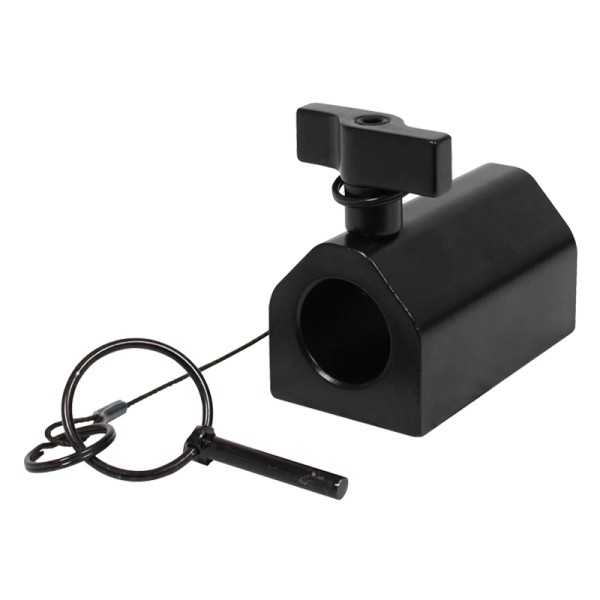 Global Truss 28mm Spigot Receiver Black (Accepts Half Coupler)