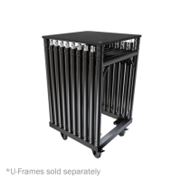 Global Truss F31PL Modular U Frame Dolly, 500mm - Black (QTC074E)