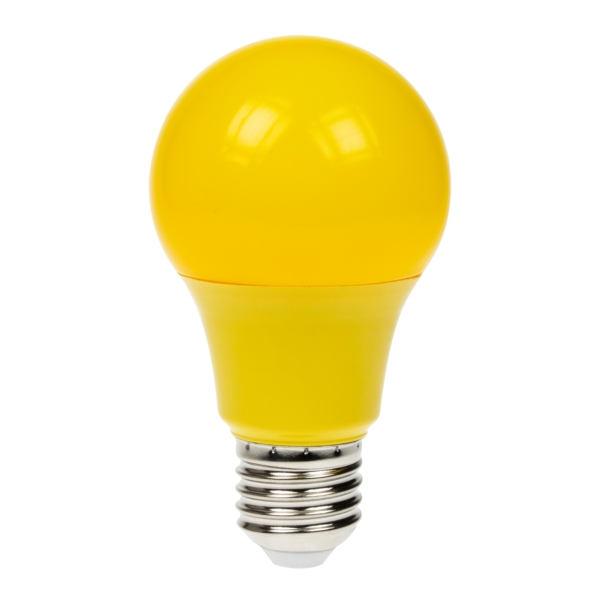 Prolite 6W Dimmable LED Polycarbonate GLS Lamp, ES Yellow