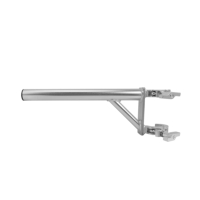 Global Truss Heavy Duty Braced Boom Arm, 500mm - Silver