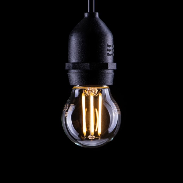 Prolite 4W LED Filament Golf Ball Lamp 2700K ES