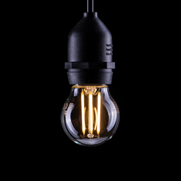 Prolite 4W LED Filament Golf Ball Lamp 2700K SES