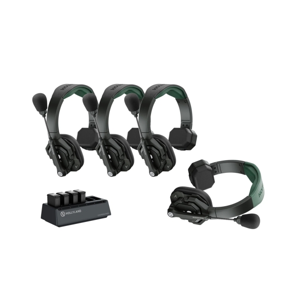 Hollyland Solidcom SE Pro-4S Comms System, 4-Way (1.9Ghz Version)