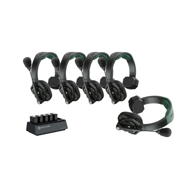 Hollyland Solidcom SE Pro-5S Comms System, 5-Way (1.9Ghz Version)