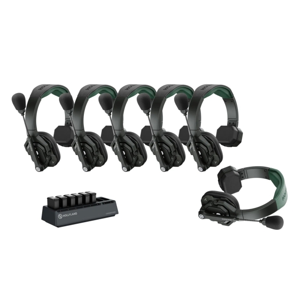 Hollyland Solidcom SE Pro-6S Comms System, 6-Way (1.9Ghz Version)
